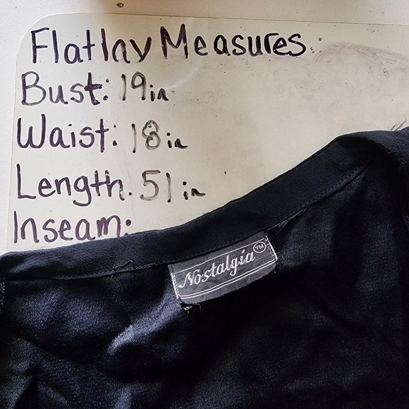 ​🖤 Vintage Nostalgia Black Beaded Maxi Dress Gown (90s / 80s Whimsigoth Formal) - Picture 8 of 9